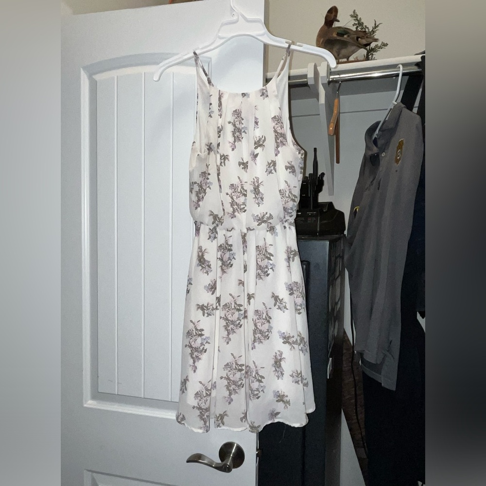 XS blue rain dress